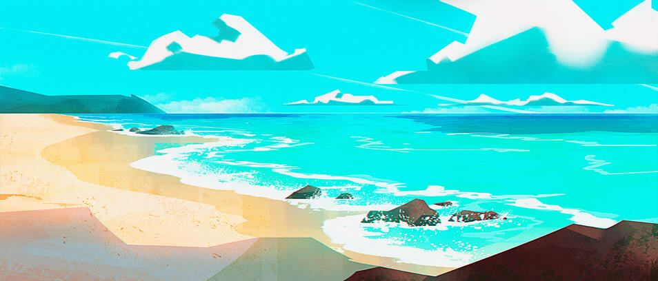 Thesis Movie Background - Beach